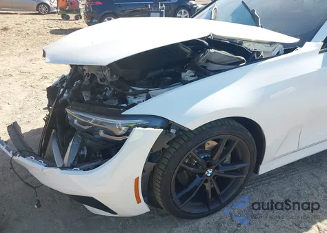 2022 BMW 330I из США, поврежденный, VIN 3MW5R1J01N8C47800